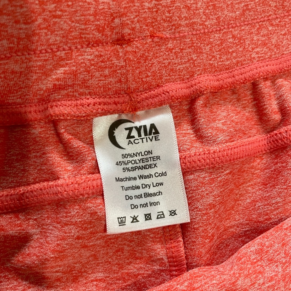 ZYIA Pink Heathered Jogger Track Pants - Picture 4 of 8